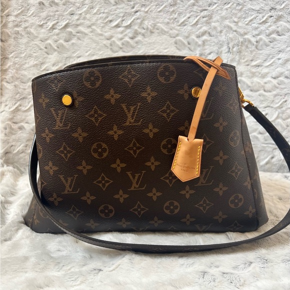 Authentic Louis Vuitton Montaigne MM MNG M41056 - Picture 2 of 10